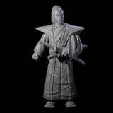 Inquisitive Armourless Samuari Miniature for Dungeons and Dragons, Pathfinder or other TTRPGs