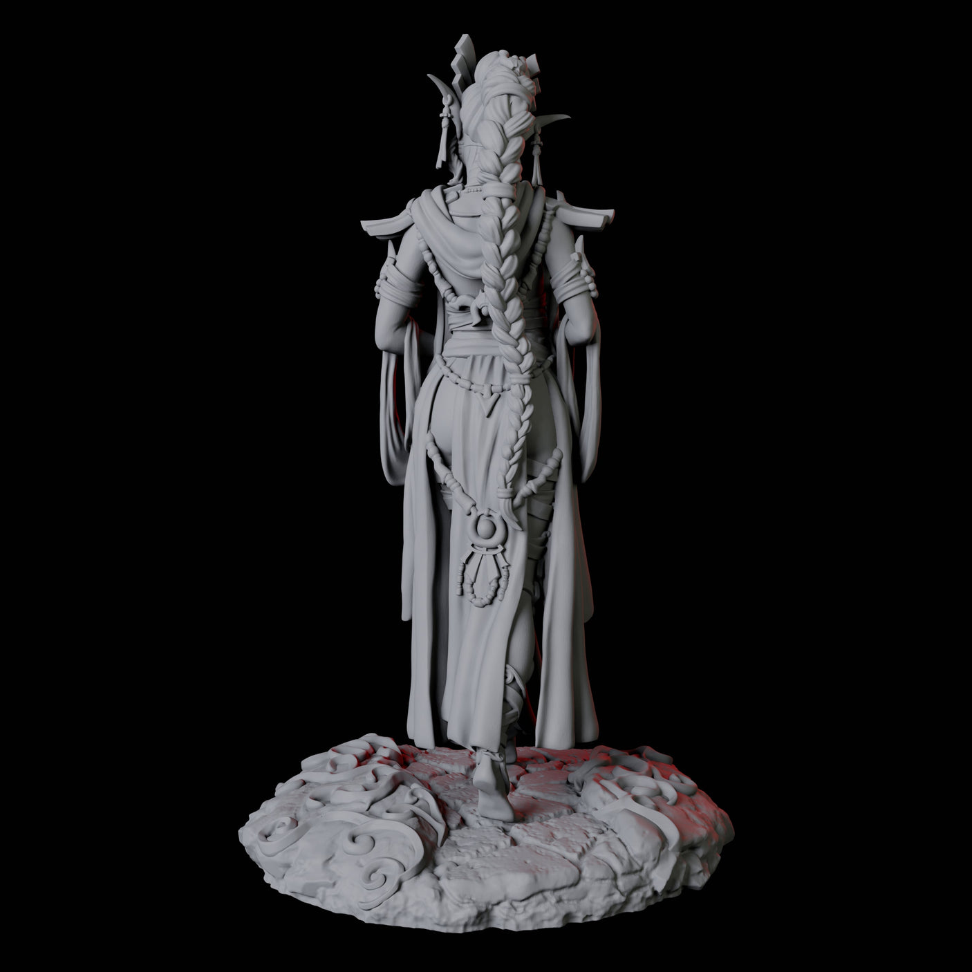 Inquisitive Cleric Miniature for Dungeons and Dragons, Pathfinder or other TTRPGs
