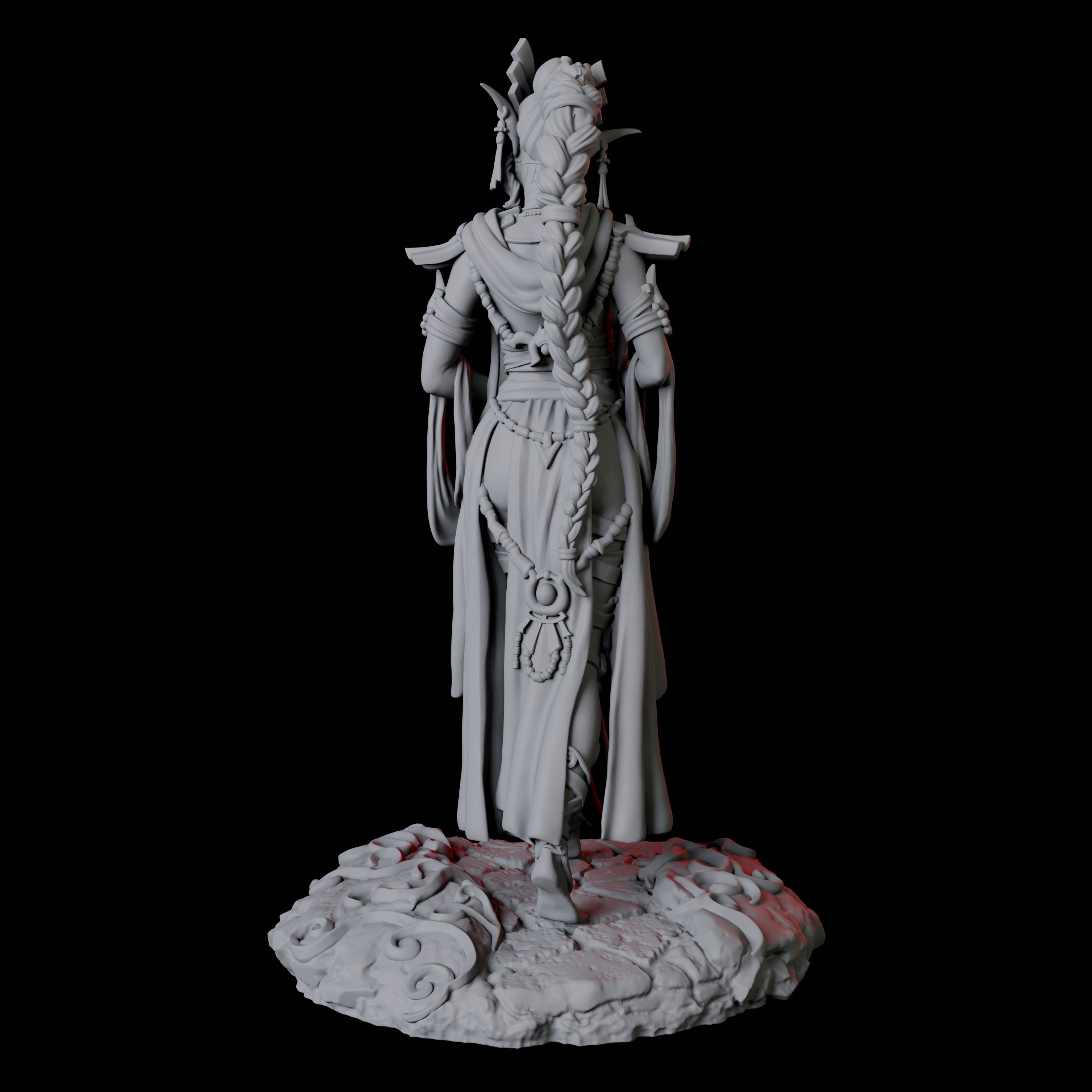 Inquisitive Cleric Miniature for Dungeons and Dragons, Pathfinder or other TTRPGs