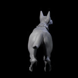 Inquisitive Dog A Miniature for Dungeons and Dragons, Pathfinder or other TTRPGs
