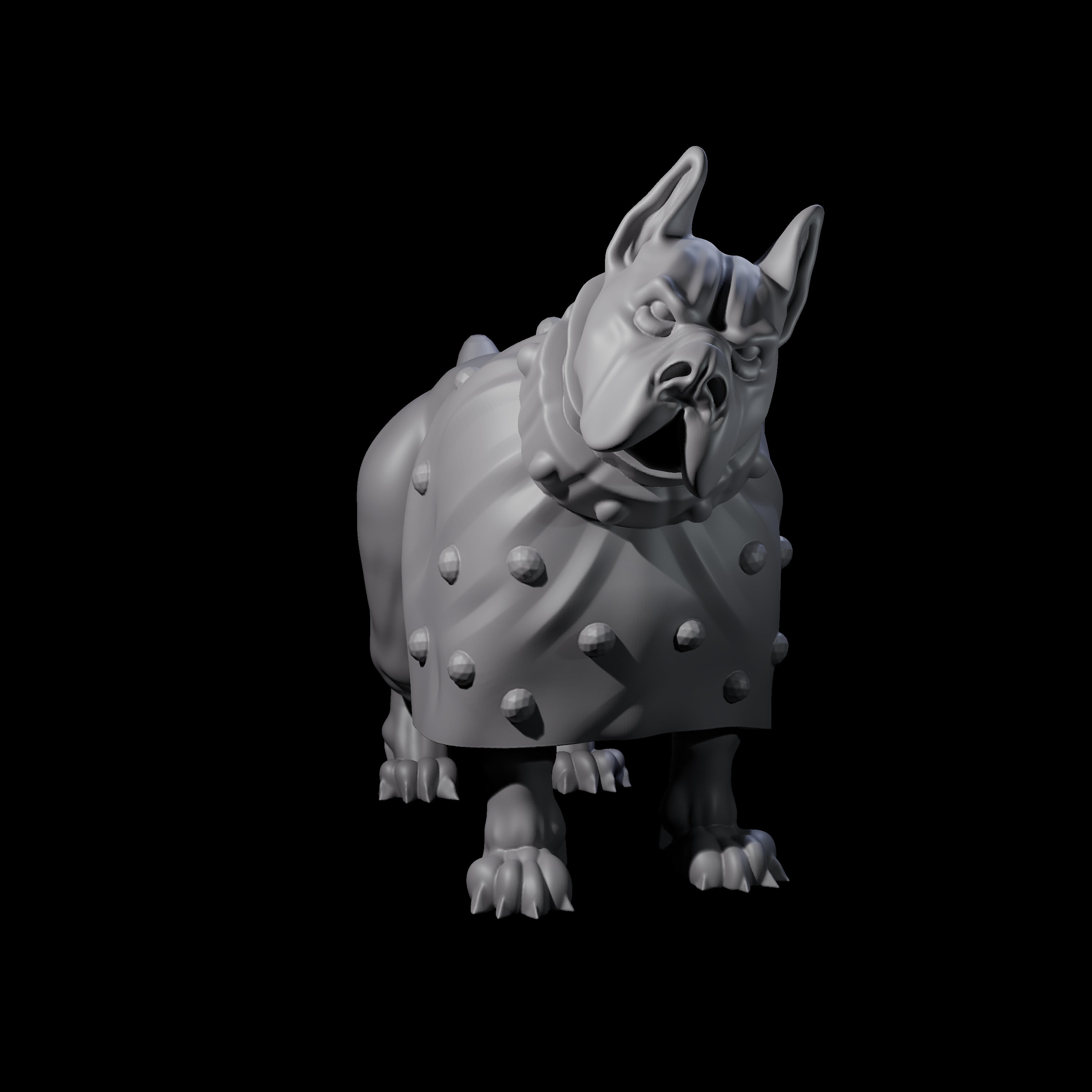 Inquisitive Dog C Miniature for Dungeons and Dragons, Pathfinder or other TTRPGs