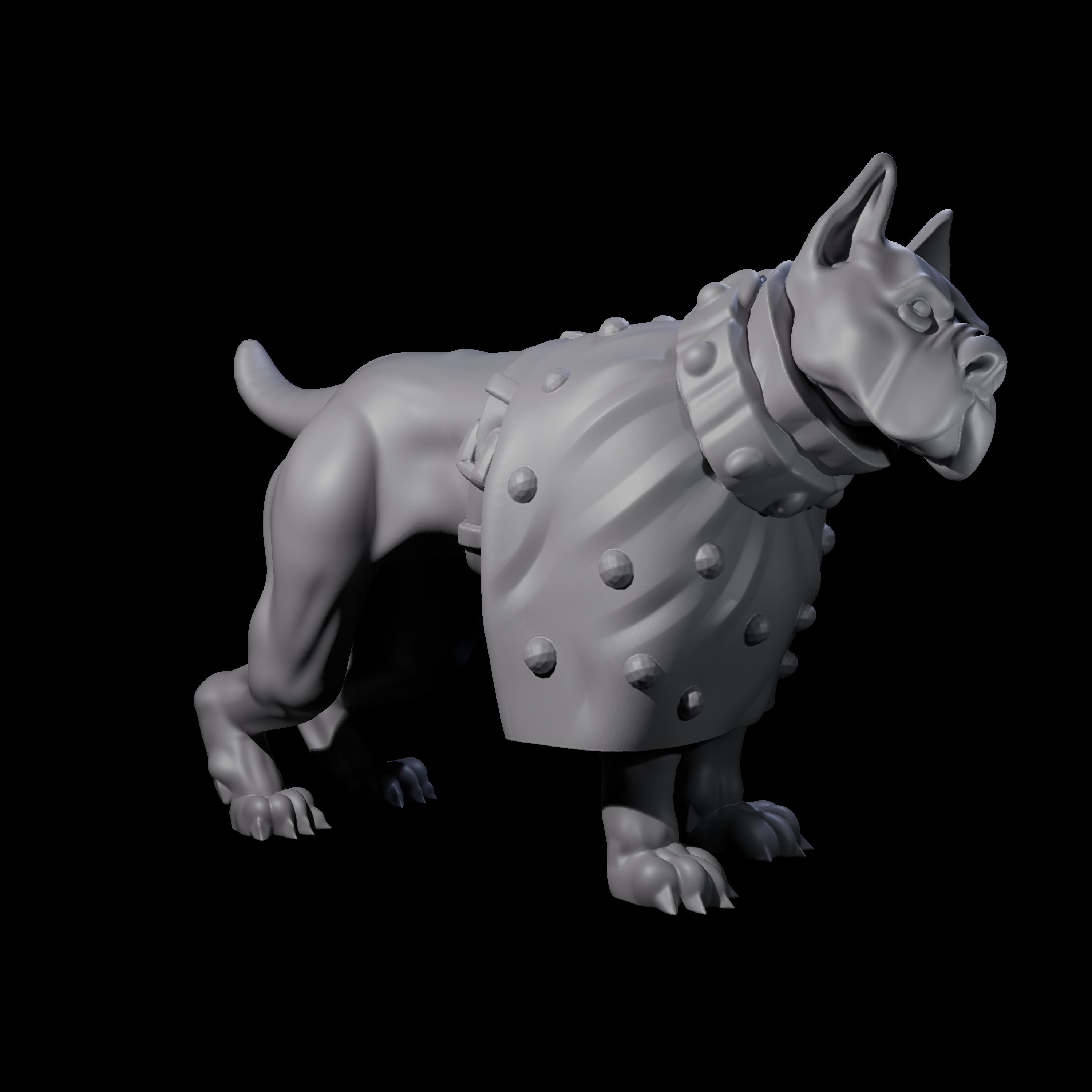 Inquisitive Dog C Miniature for Dungeons and Dragons, Pathfinder or other TTRPGs