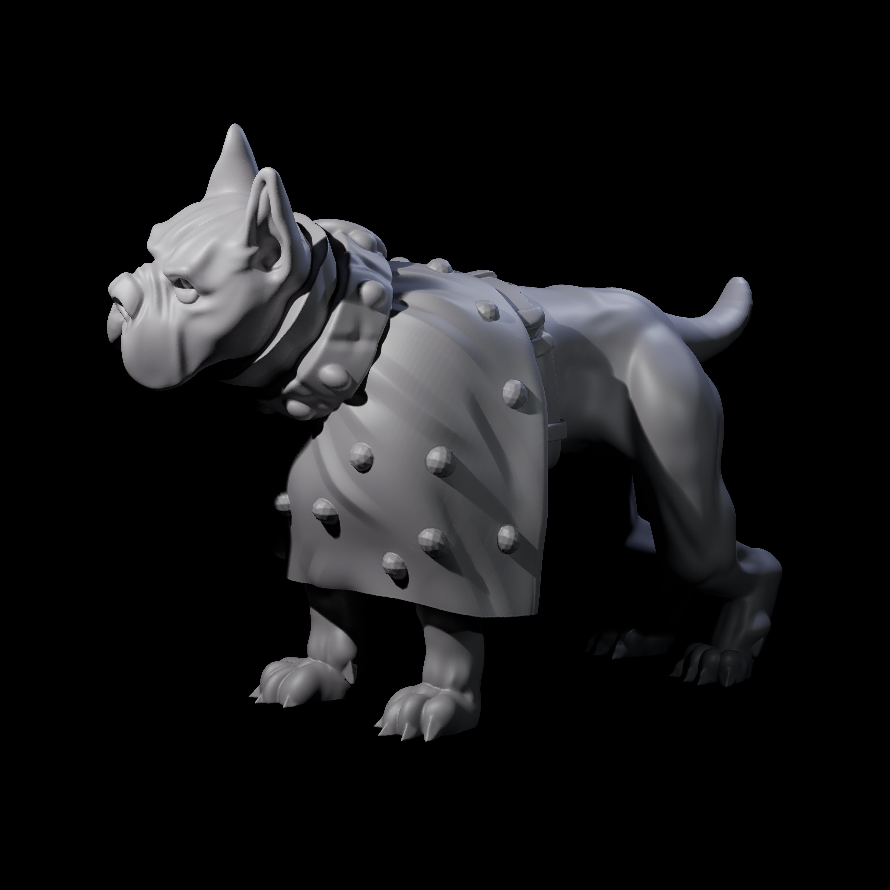 Inquisitive Dog C Miniature for Dungeons and Dragons, Pathfinder or other TTRPGs