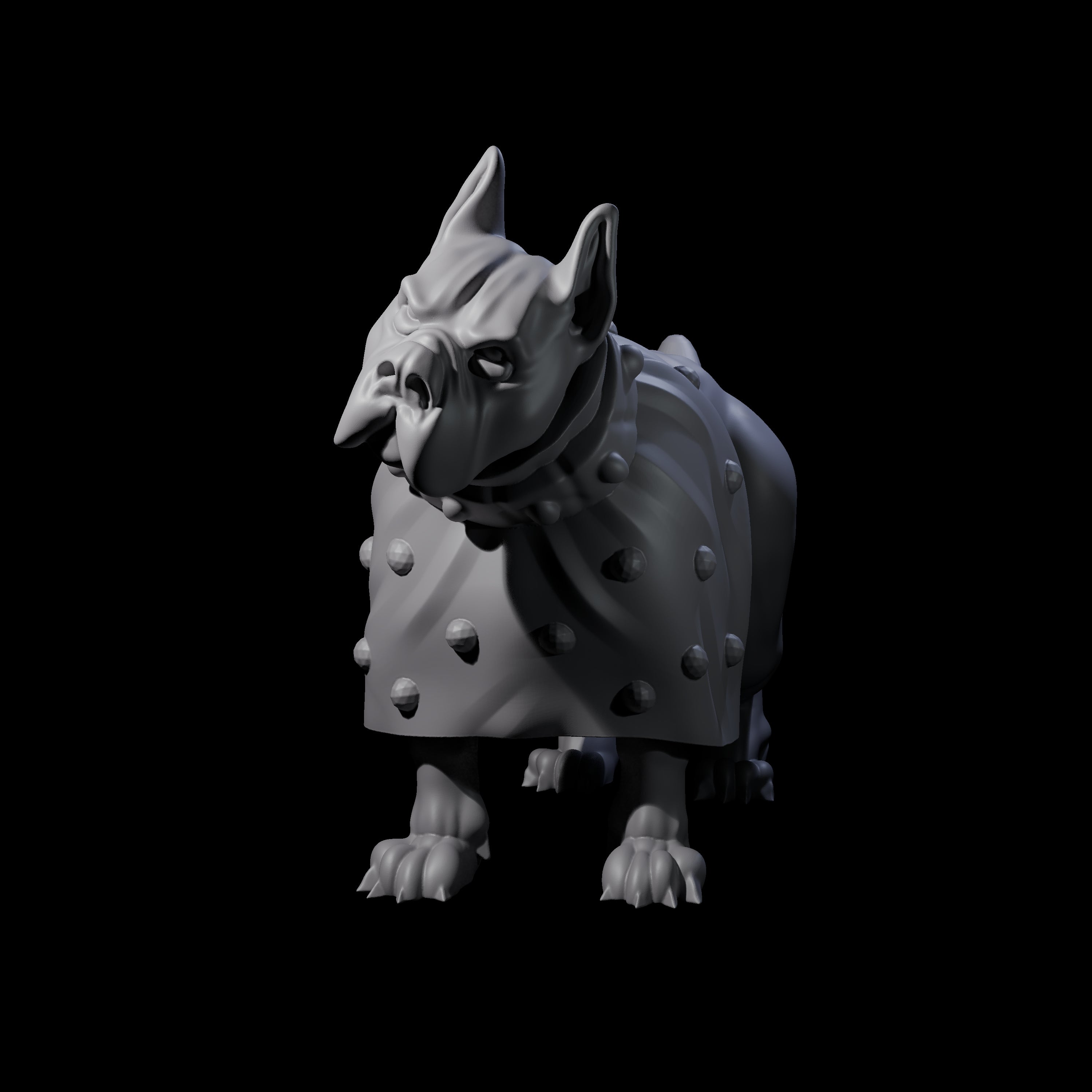 Inquisitive Dog C Miniature for Dungeons and Dragons, Pathfinder or other TTRPGs
