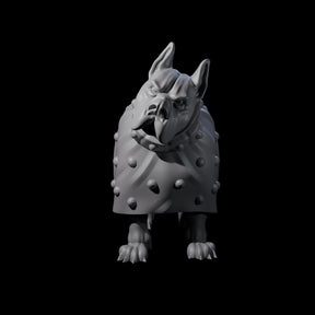 Inquisitive Dog C Miniature for Dungeons and Dragons, Pathfinder or other TTRPGs