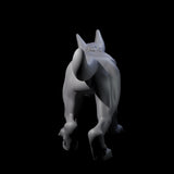 Inquisitive Dog D Miniature for Dungeons and Dragons, Pathfinder or other TTRPGs