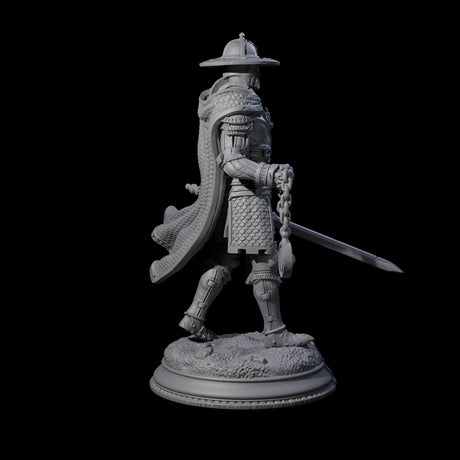 Inquisitor Knight A Miniature for Dungeons and Dragons, Pathfinder or other TTRPGs