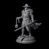 Inquisitor Knight A Miniature for Dungeons and Dragons, Pathfinder or other TTRPGs