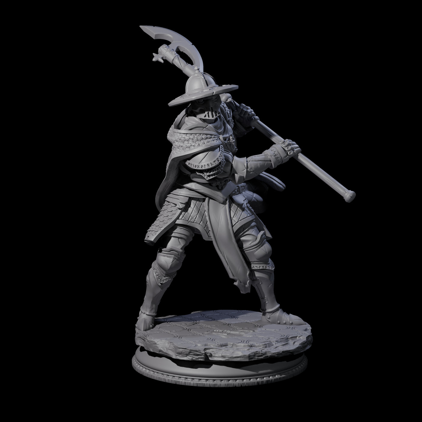 Inquisitor Knight B Miniature for Dungeons and Dragons, Pathfinder or other TTRPGs