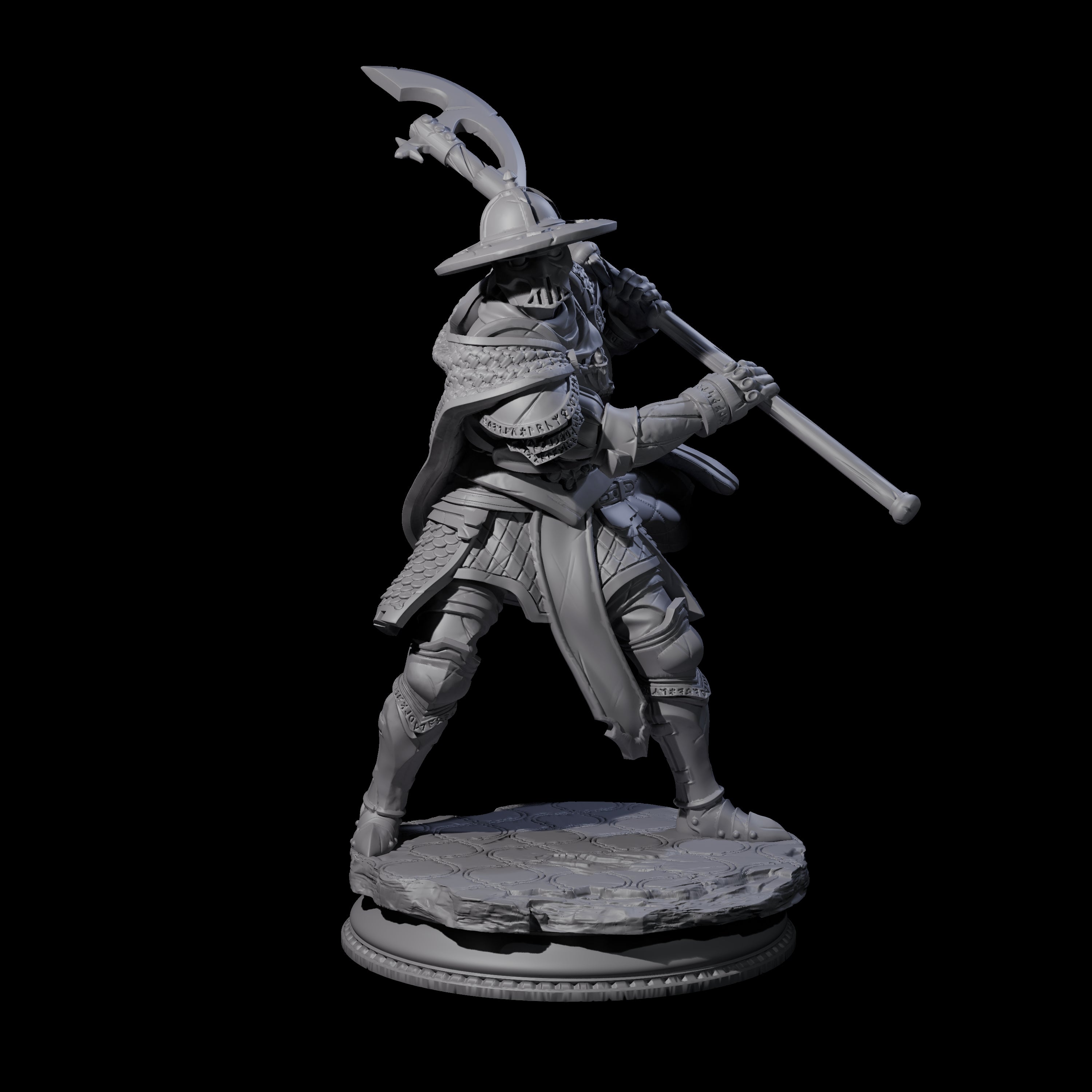 Inquisitor Knight B Miniature for Dungeons and Dragons, Pathfinder or other TTRPGs