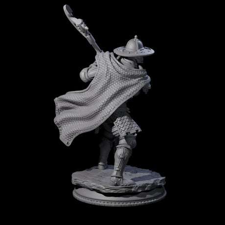 Inquisitor Knight B Miniature for Dungeons and Dragons, Pathfinder or other TTRPGs