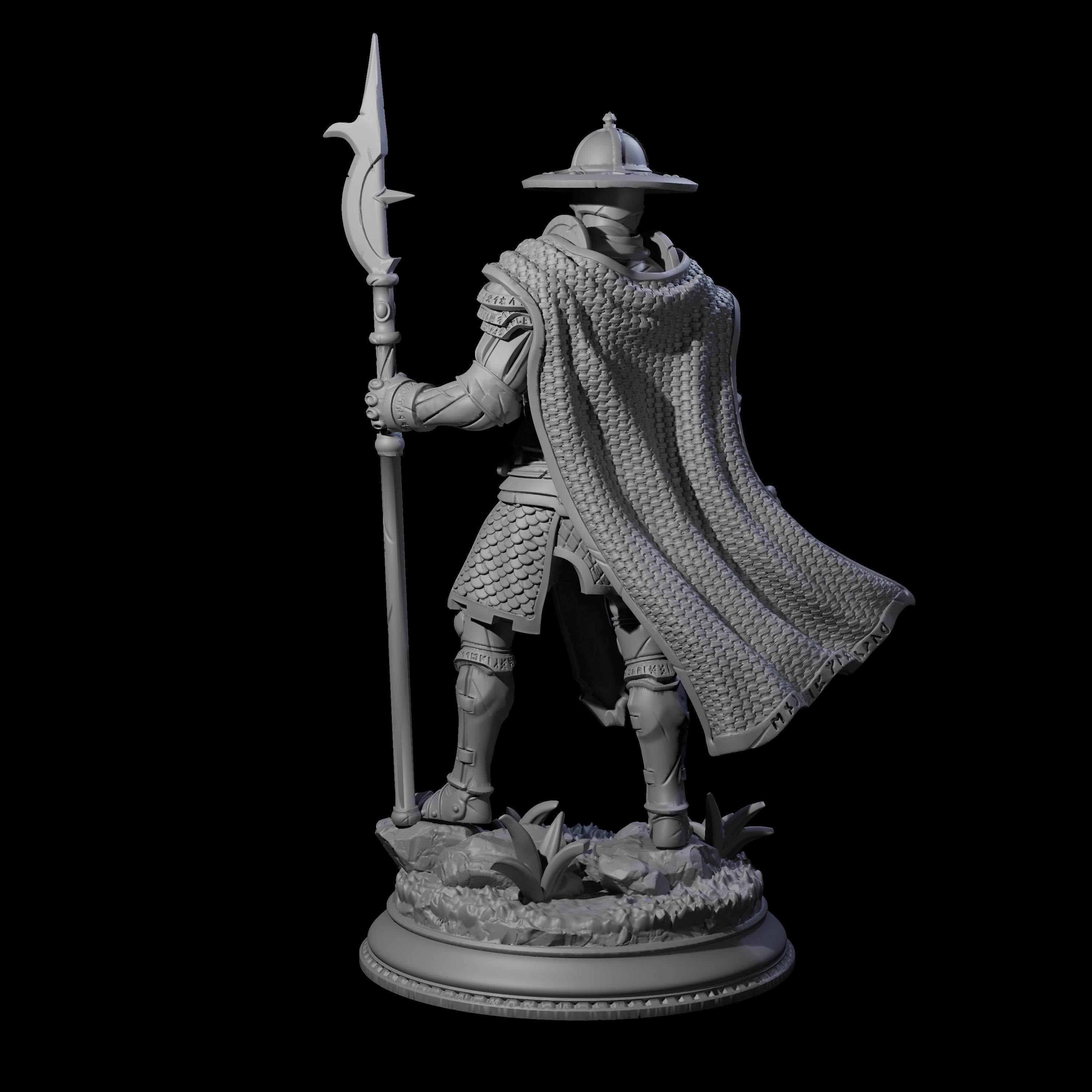 Inquisitor Knight C Miniature for Dungeons and Dragons, Pathfinder or other TTRPGs
