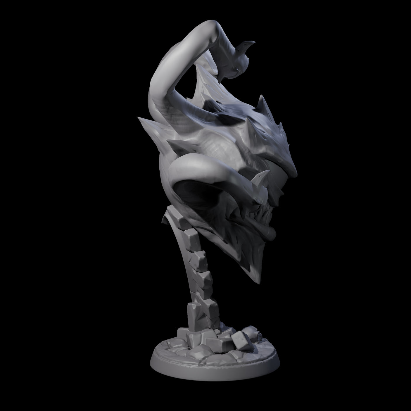 Insane Spectator A Miniature for Dungeons and Dragons, Pathfinder or other TTRPGs