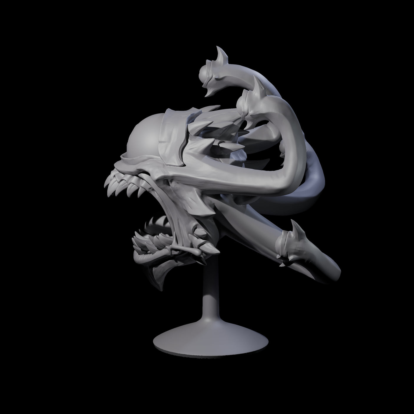 Insane Spectator B Miniature for Dungeons and Dragons, Pathfinder or other TTRPGs