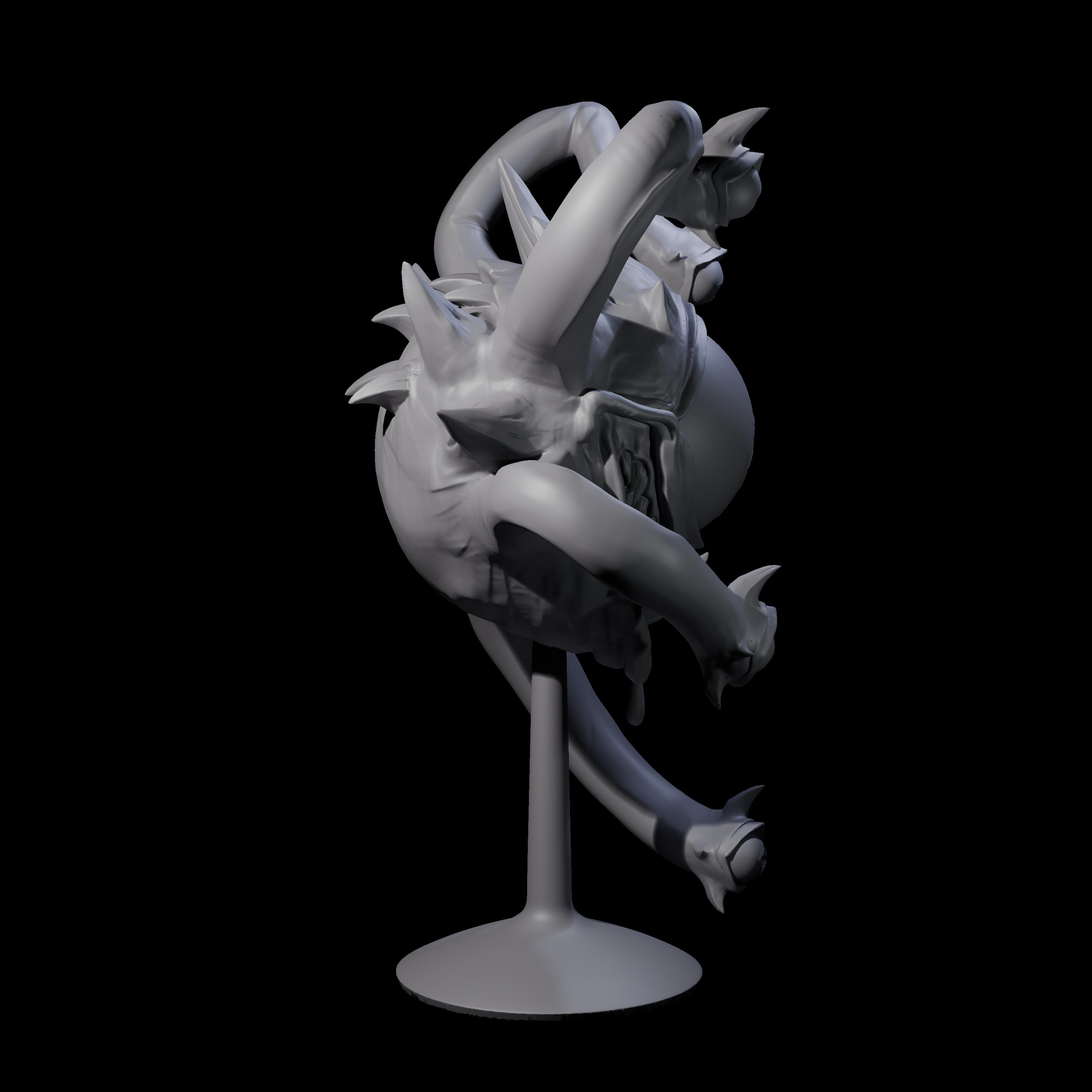 Insane Spectator C Miniature for Dungeons and Dragons, Pathfinder or other TTRPGs