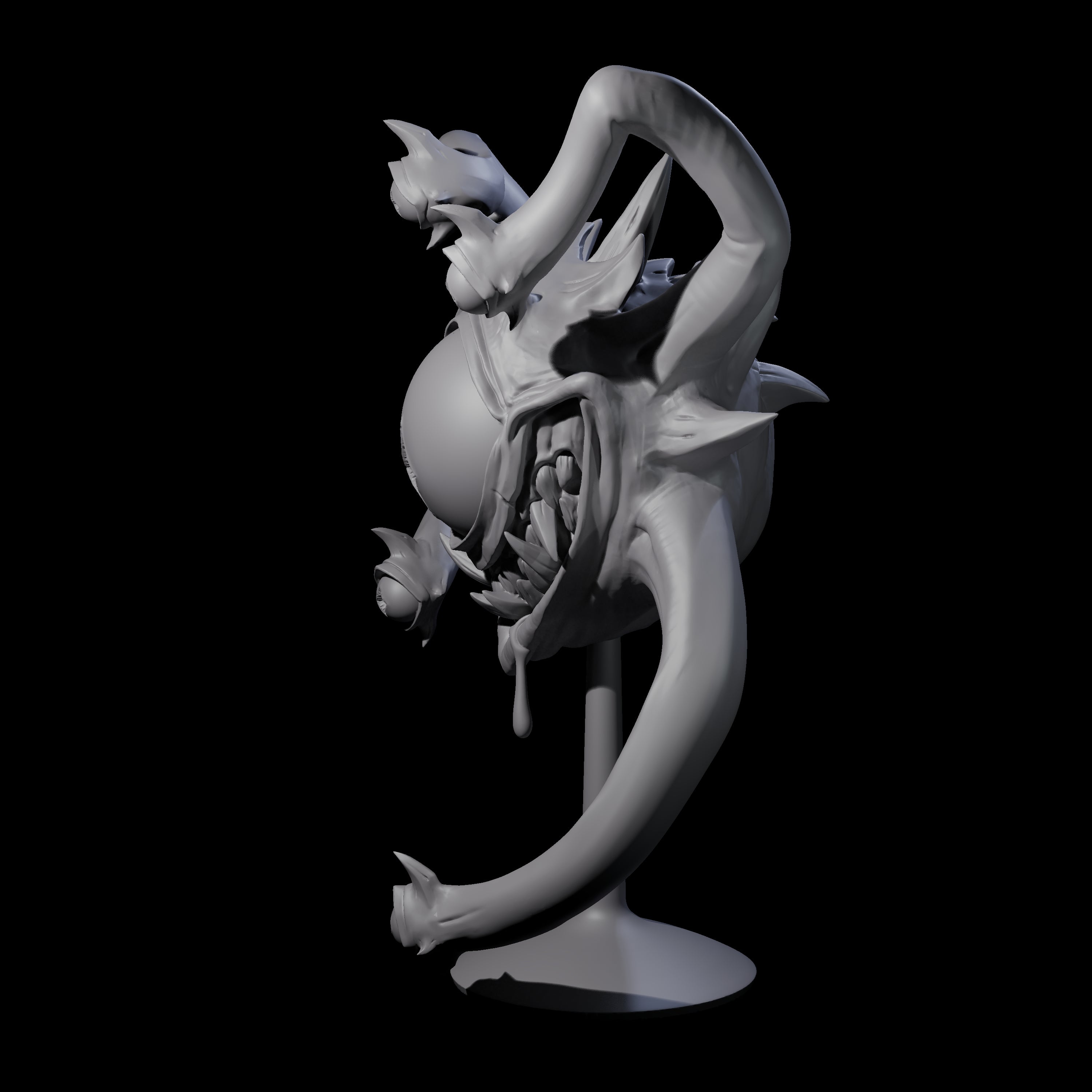 Insane Spectator C Miniature for Dungeons and Dragons, Pathfinder or other TTRPGs