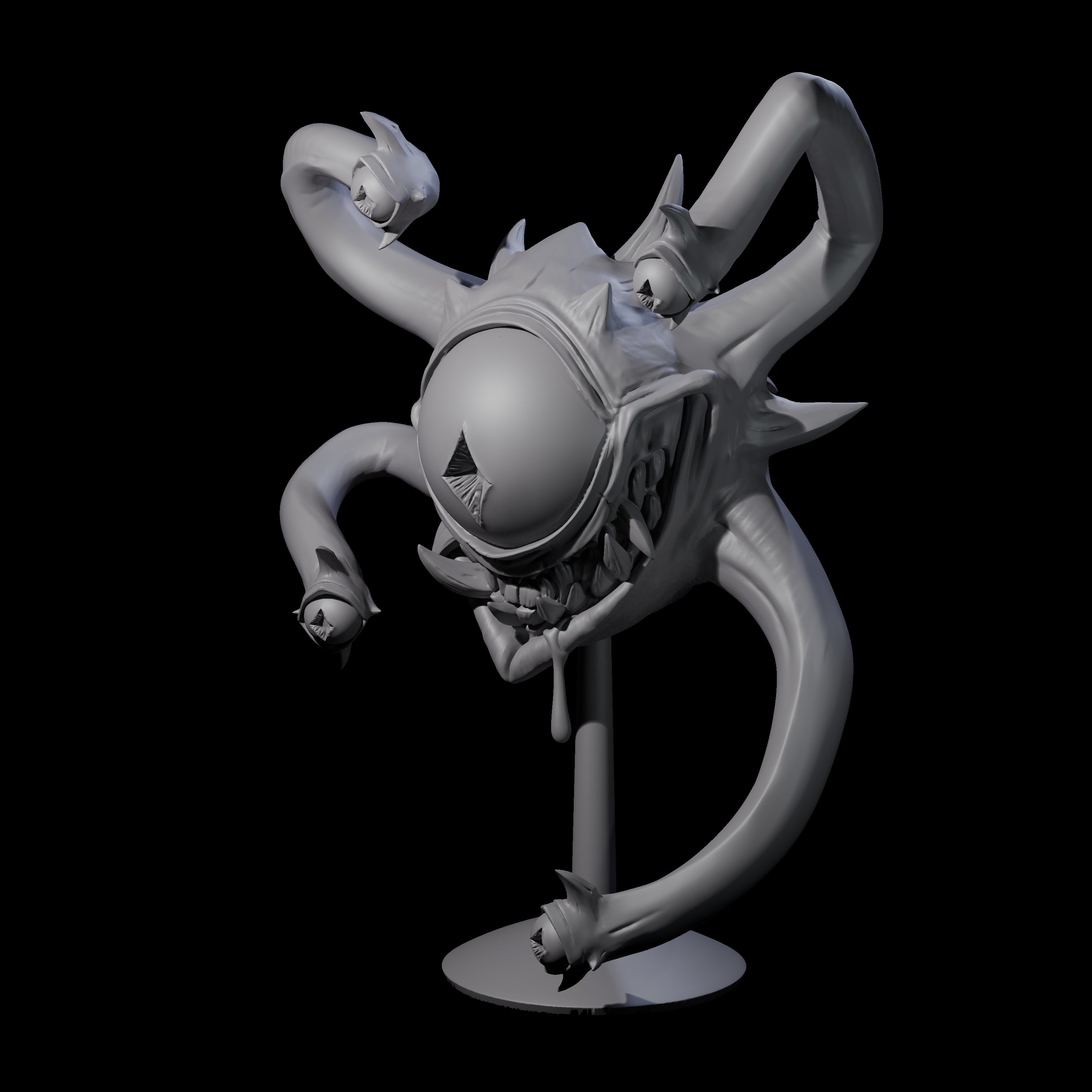 Insane Spectator C Miniature for Dungeons and Dragons, Pathfinder or other TTRPGs
