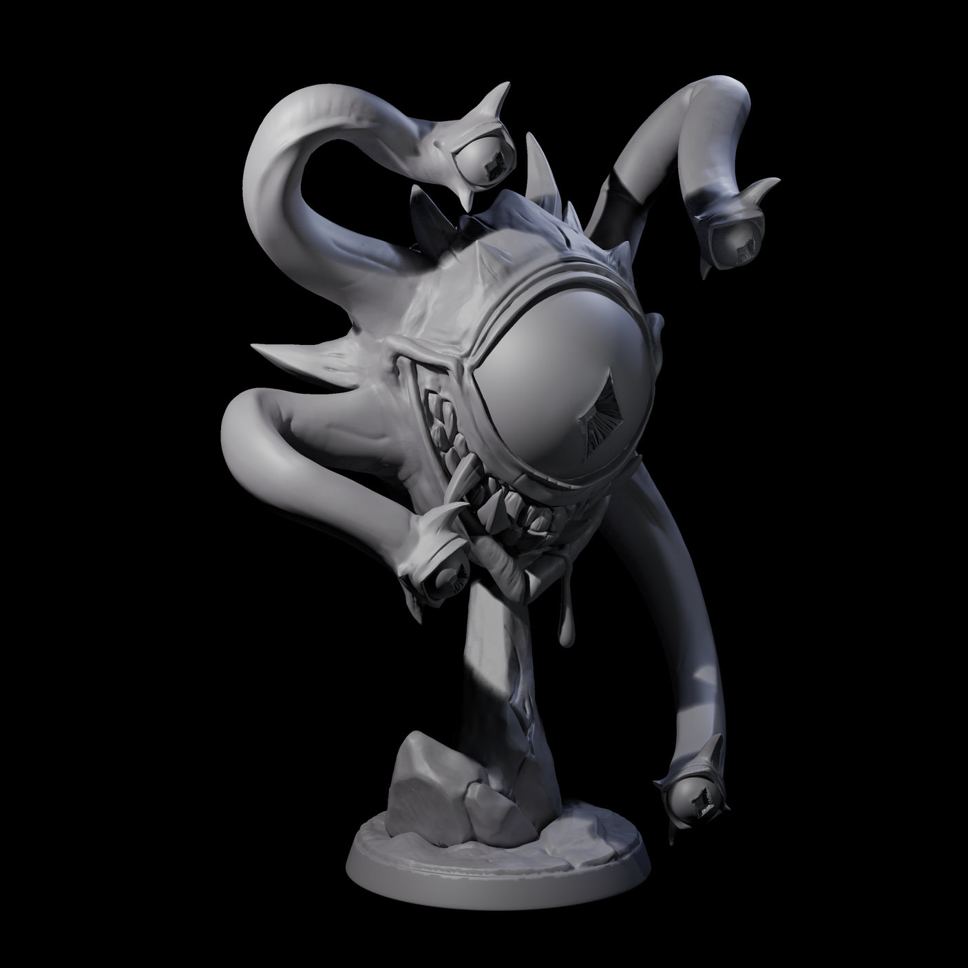 Insane Spectator C Miniature for Dungeons and Dragons, Pathfinder or other TTRPGs