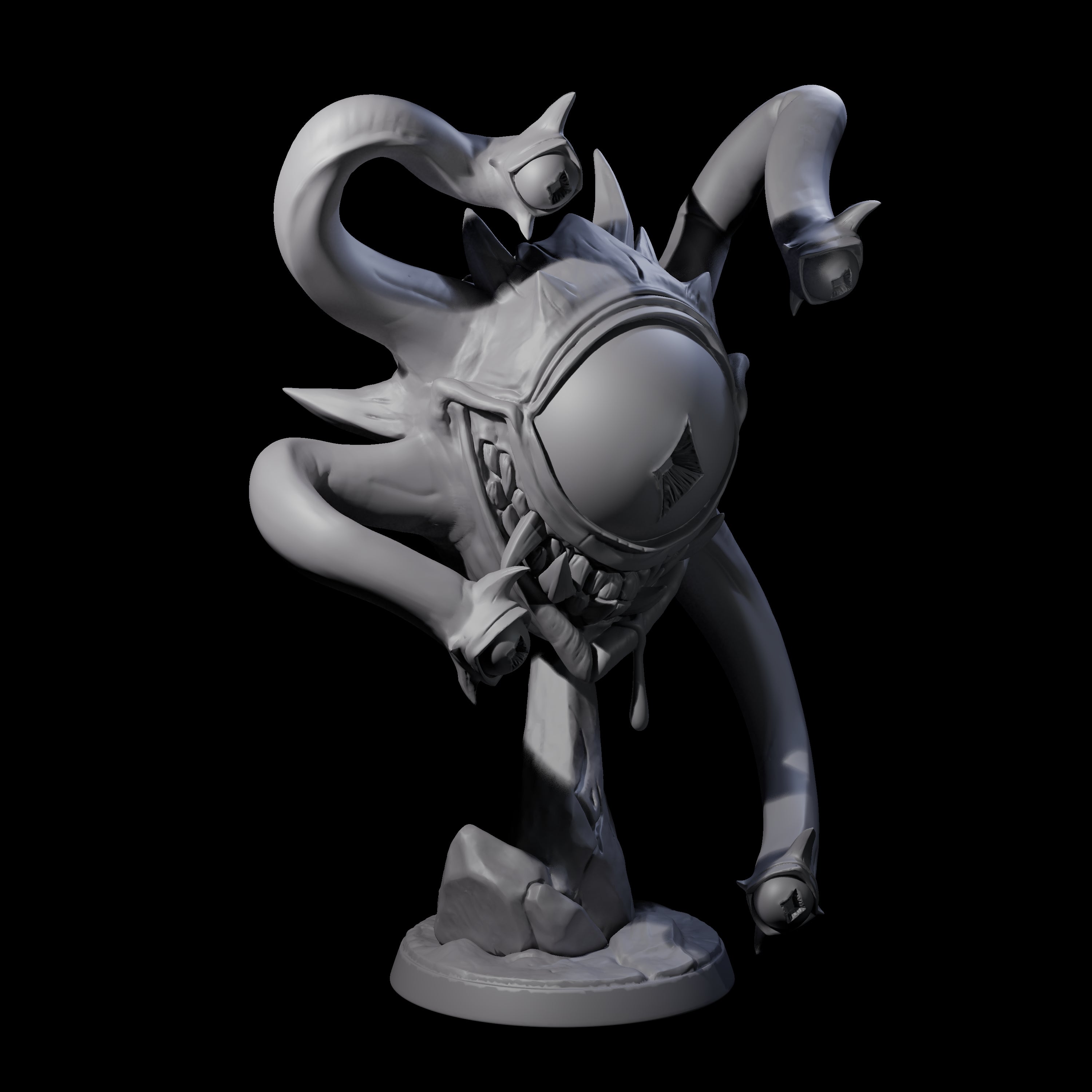 Insane Spectator C Miniature for Dungeons and Dragons, Pathfinder or other TTRPGs