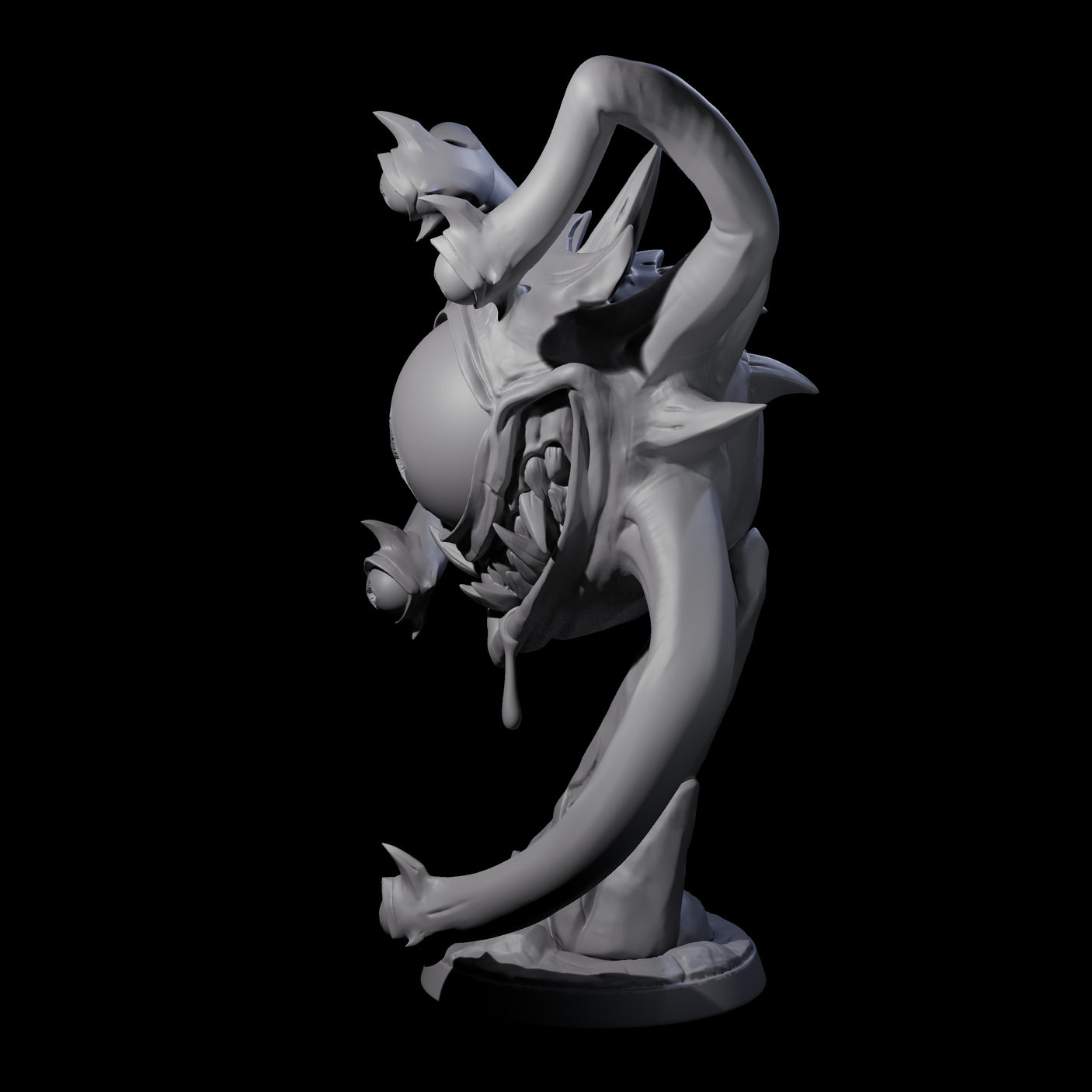 Insane Spectator C Miniature for Dungeons and Dragons, Pathfinder or other TTRPGs
