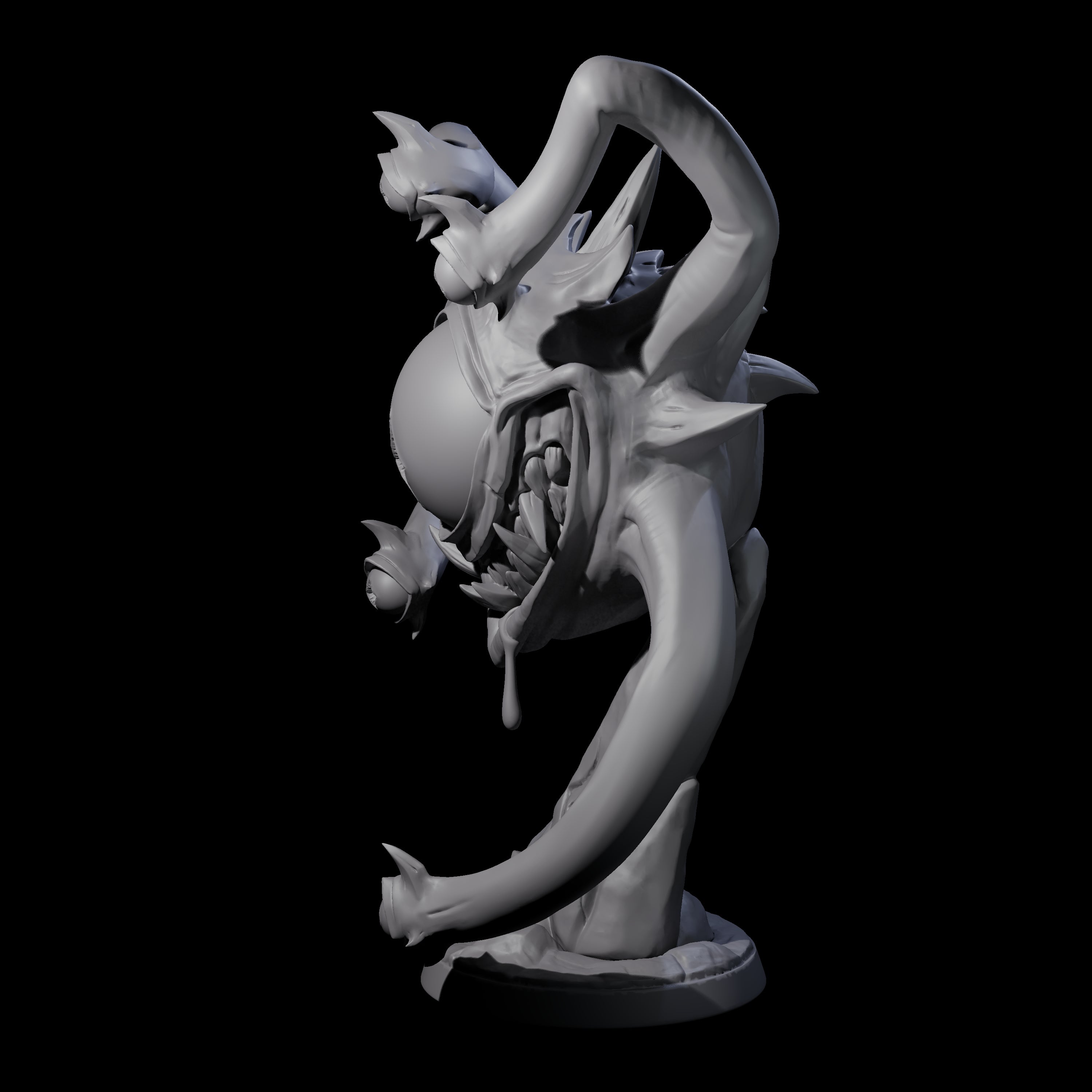 Insane Spectator C Miniature for Dungeons and Dragons, Pathfinder or other TTRPGs
