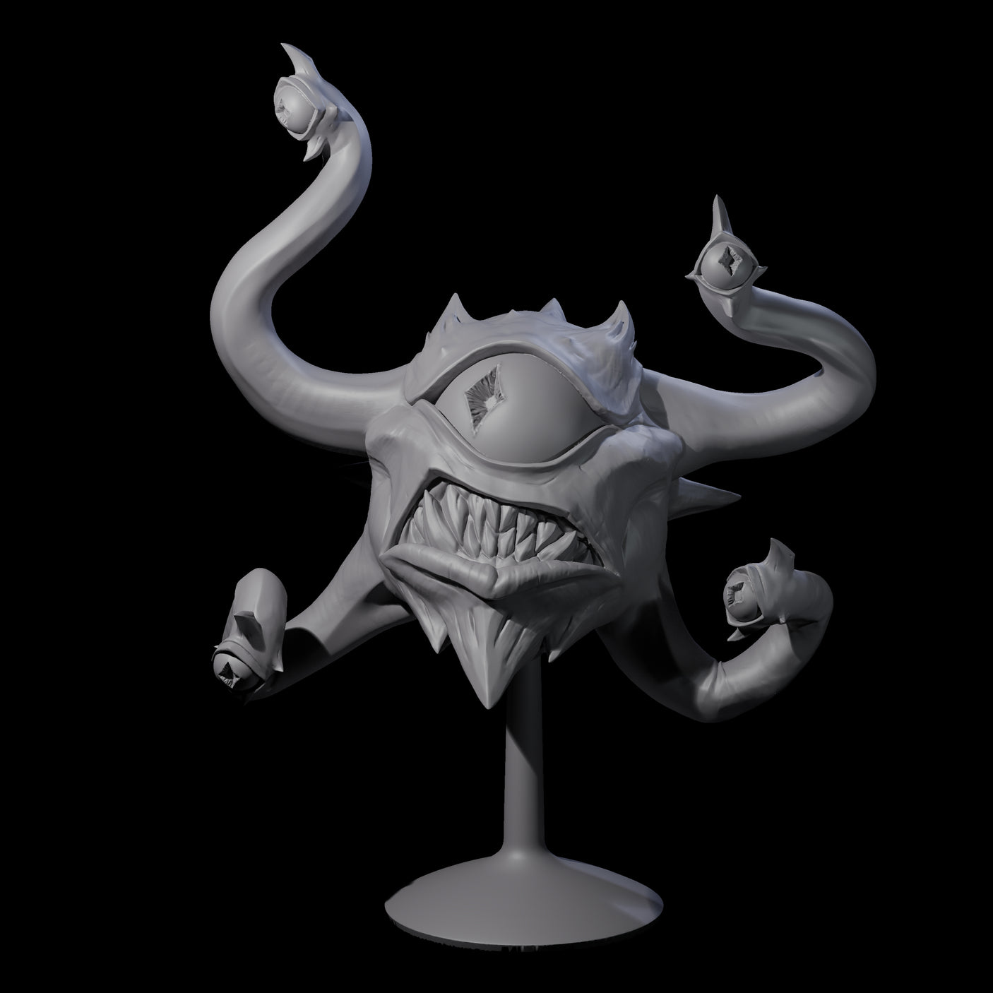 Insane Spectator D Miniature for Dungeons and Dragons, Pathfinder or other TTRPGs
