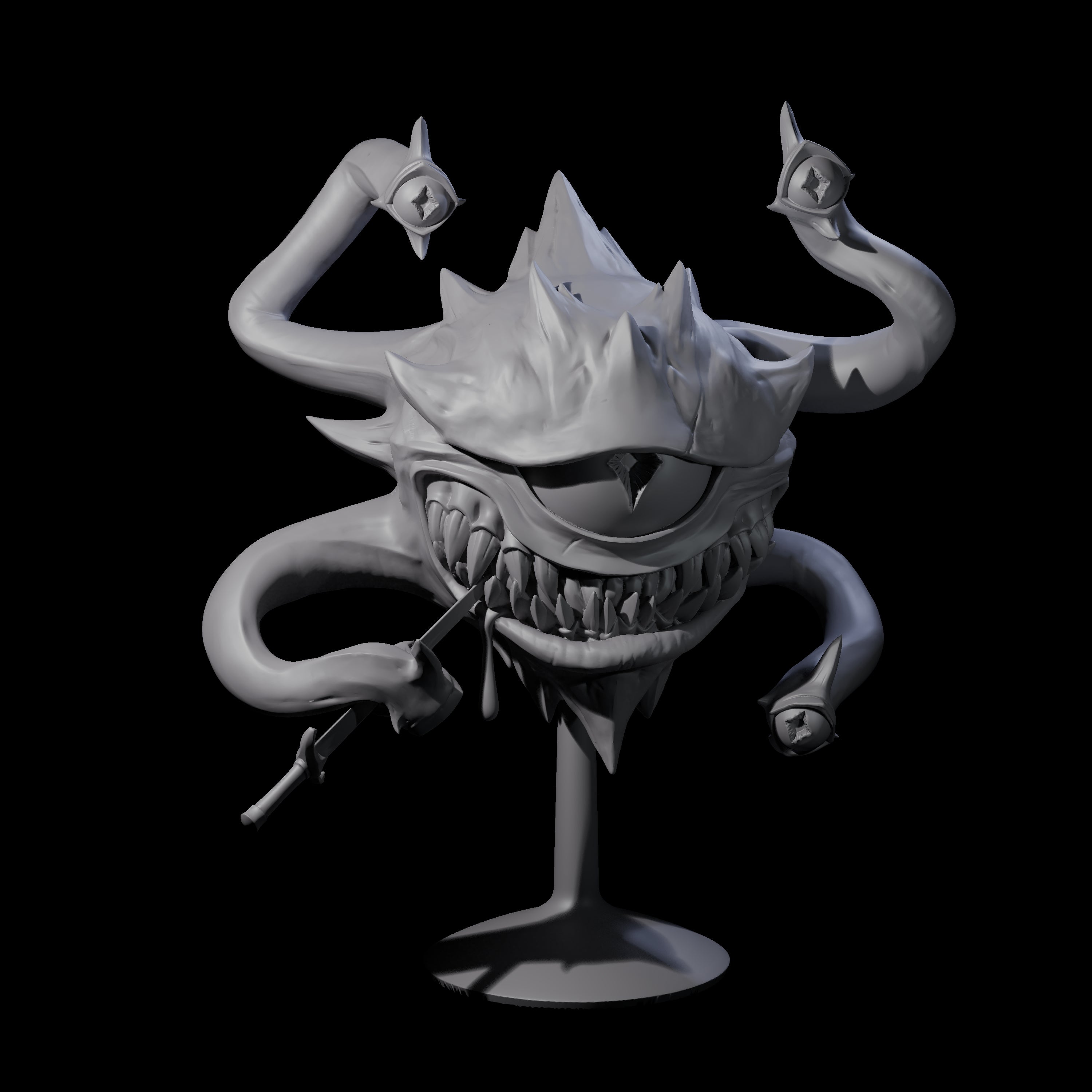 Insane Spectator E Miniature for Dungeons and Dragons, Pathfinder or other TTRPGs