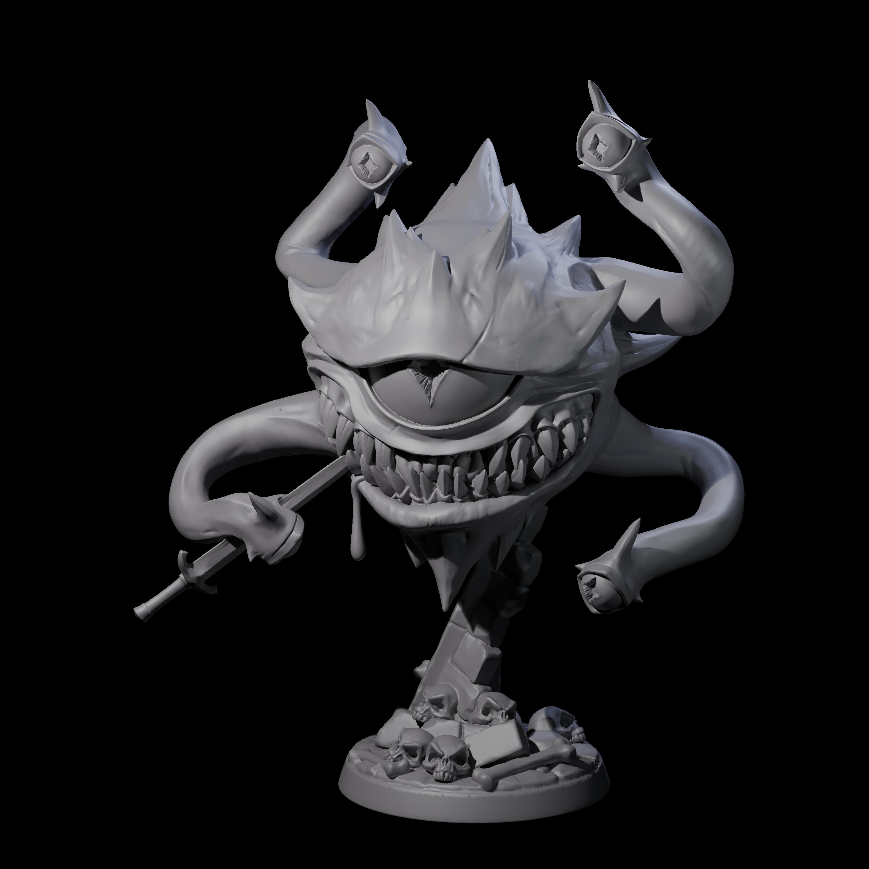 Insane Spectator E Miniature for Dungeons and Dragons, Pathfinder or other TTRPGs