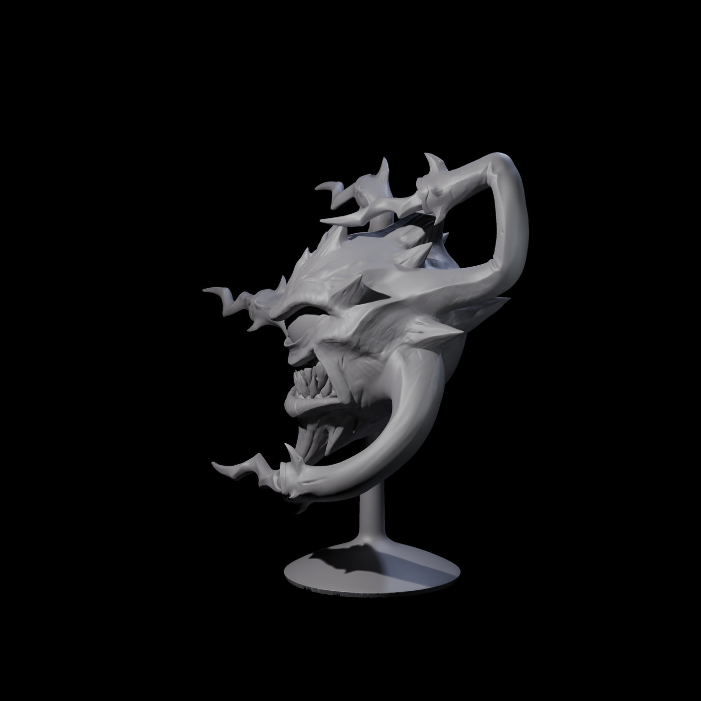 Insane Spectator F Miniature for Dungeons and Dragons, Pathfinder or other TTRPGs