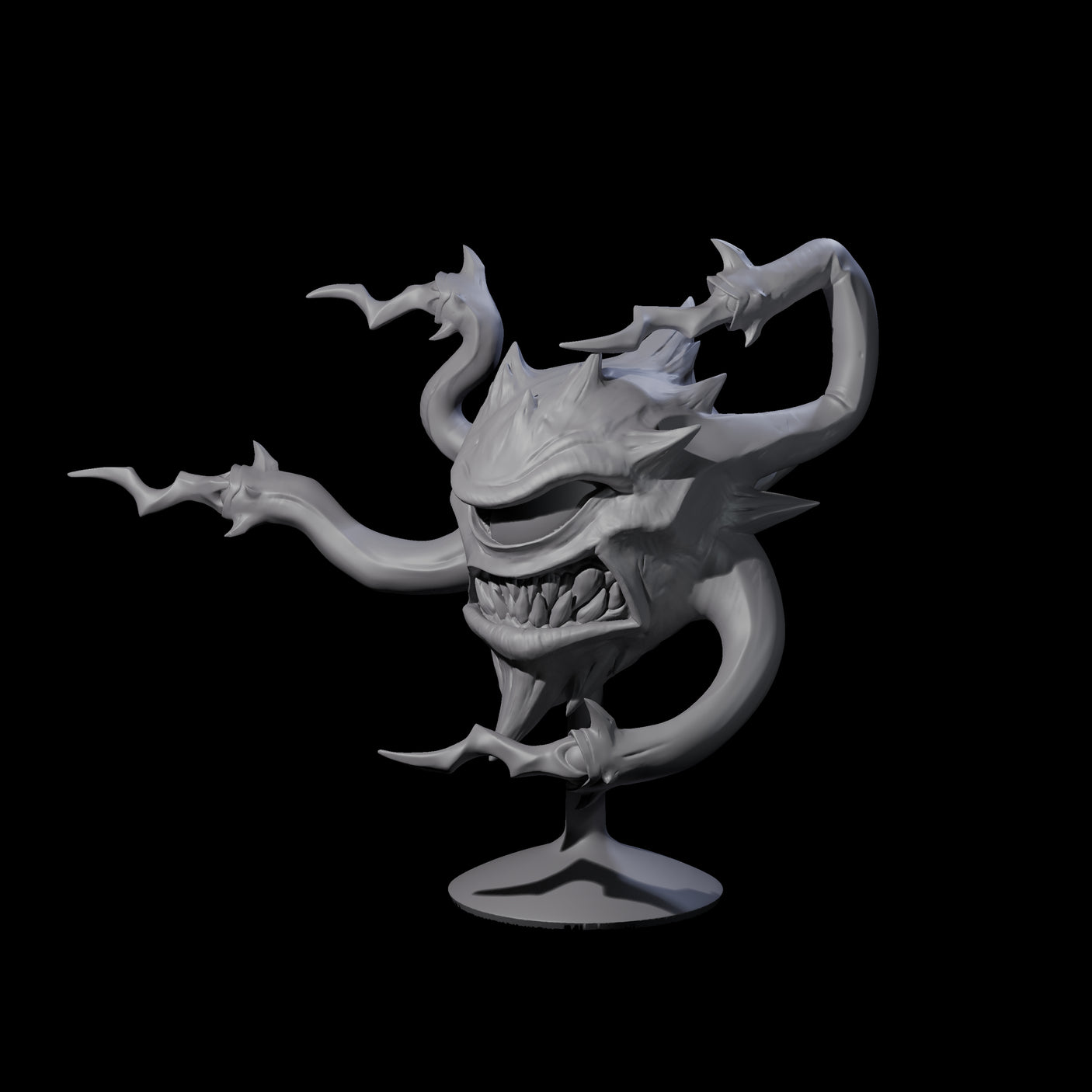 Insane Spectator F Miniature for Dungeons and Dragons, Pathfinder or other TTRPGs