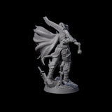 Intense Orc War Matron Miniature for Dungeons and Dragons, Pathfinder or other TTRPGs