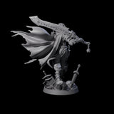 Intense Orc War Matron Miniature for Dungeons and Dragons, Pathfinder or other TTRPGs