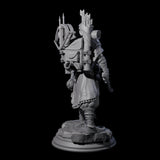 Intrepid Desert Warforged Archer Miniature for Dungeons and Dragons, Pathfinder or other TTRPGs
