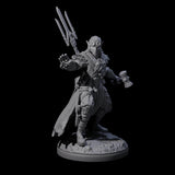 Intrepid Elf Artificer Miniature for Dungeons and Dragons, Pathfinder or other TTRPGs