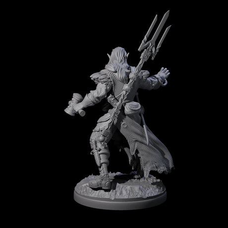 Intrepid Elf Artificer Miniature for Dungeons and Dragons, Pathfinder or other TTRPGs
