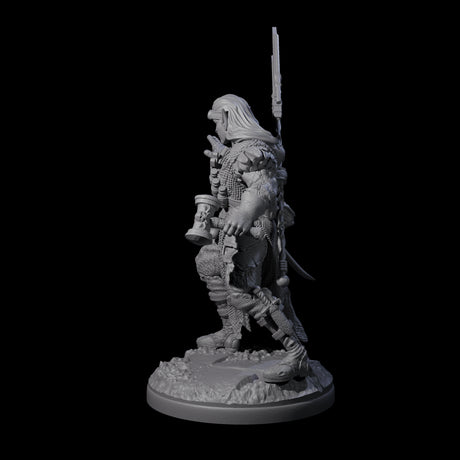 Intrepid Elf Artificer Miniature for Dungeons and Dragons, Pathfinder or other TTRPGs