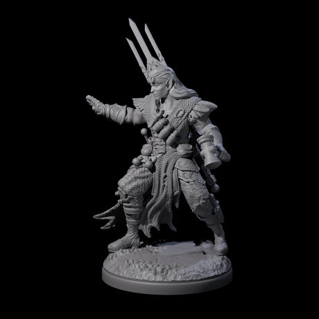 Intrepid Elf Artificer Miniature for Dungeons and Dragons, Pathfinder or other TTRPGs