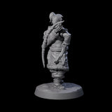 Intrepid Ice Clan Villager A Miniature for Dungeons and Dragons, Pathfinder or other TTRPGs