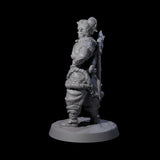 Intrepid Ice Clan Villager A Miniature for Dungeons and Dragons, Pathfinder or other TTRPGs