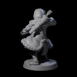 Intrepid Ice Clan Villager B Miniature for Dungeons and Dragons, Pathfinder or other TTRPGs