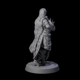 Intrepid Ice Clan Villager C Miniature for Dungeons and Dragons, Pathfinder or other TTRPGs