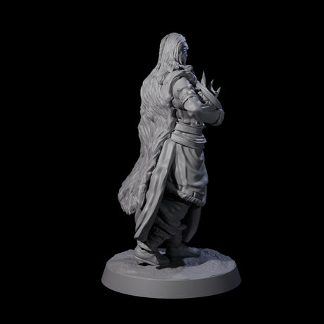 Intrepid Ice Clan Villager C Miniature for Dungeons and Dragons, Pathfinder or other TTRPGs