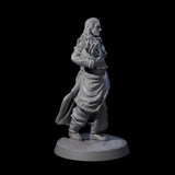 Intrepid Ice Clan Villagers Miniature for Dungeons and Dragons, Pathfinder or other TTRPGs