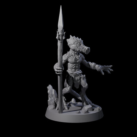 Intrepid Kobold A Miniature for Dungeons and Dragons, Pathfinder or other TTRPGs