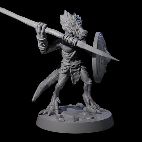 Intrepid Kobold D Miniature for Dungeons and Dragons, Pathfinder or other TTRPGs