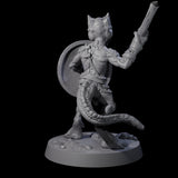 Intrepid Kobold D Miniature for Dungeons and Dragons, Pathfinder or other TTRPGs