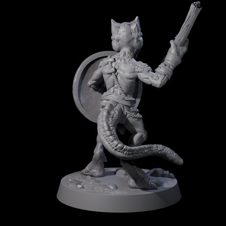 Intrepid Kobold D Miniature for Dungeons and Dragons, Pathfinder or other TTRPGs