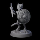 Intrepid Kobold D Miniature for Dungeons and Dragons, Pathfinder or other TTRPGs