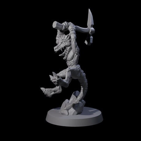 Intrepid Kobold E Miniature for Dungeons and Dragons, Pathfinder or other TTRPGs