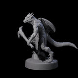 Intrepid Kobold Scout A Miniature for Dungeons and Dragons, Pathfinder or other TTRPGs